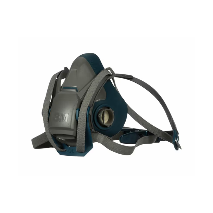 3M™ Rugged Comfort Quick Latch Half Facepiece Reusable Respirator 6502QL/49490, Medium, 10 ea/Case